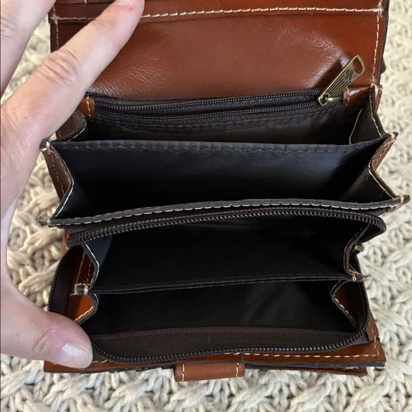 Patricia Nash Embossed Leather Wallet - Picture 7 of 9